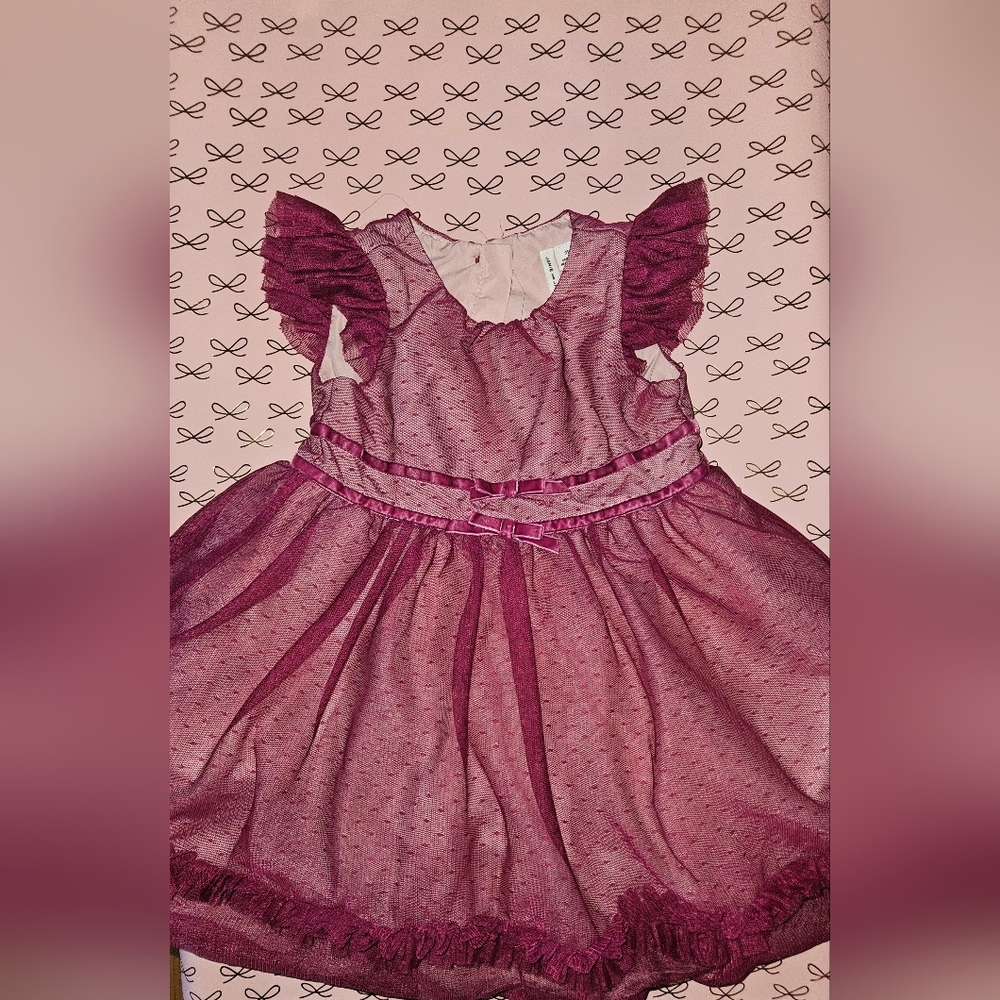 Janie and Jack Plum Formal Dress